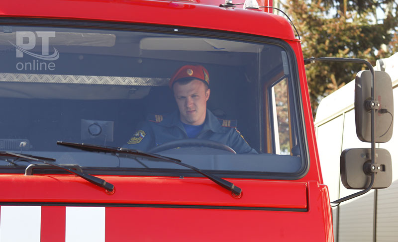 В честь юбилея пожарной охраны