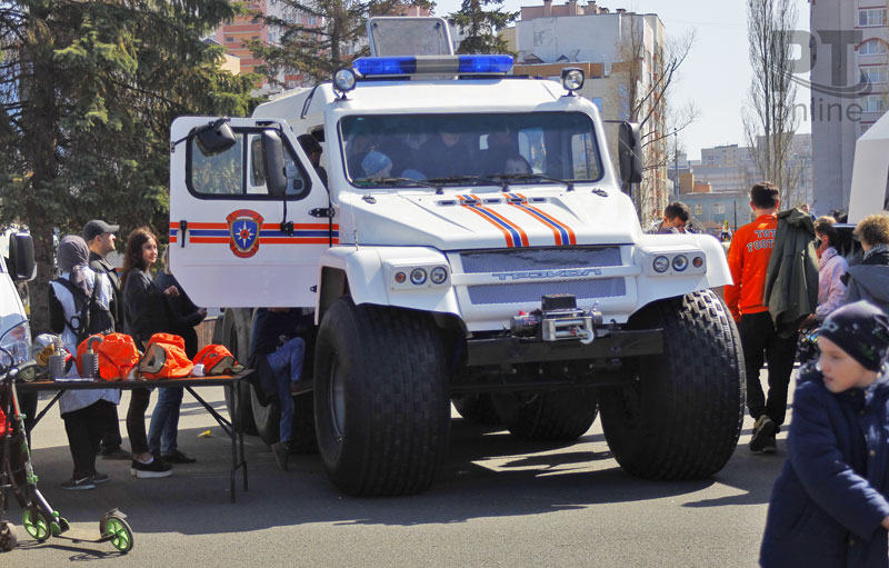 В честь юбилея пожарной охраны