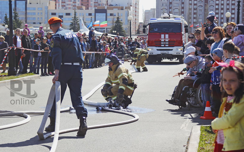 В честь юбилея пожарной охраны