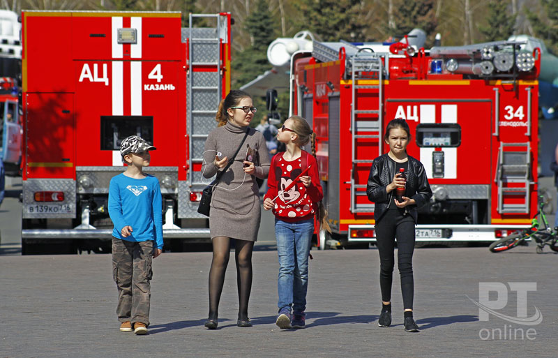 В честь юбилея пожарной охраны
