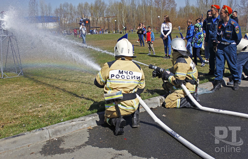 В честь юбилея пожарной охраны