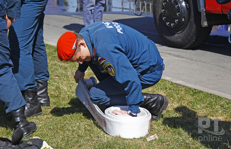 В честь юбилея пожарной охраны