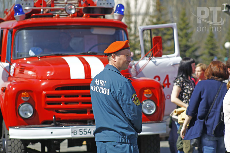 В честь юбилея пожарной охраны