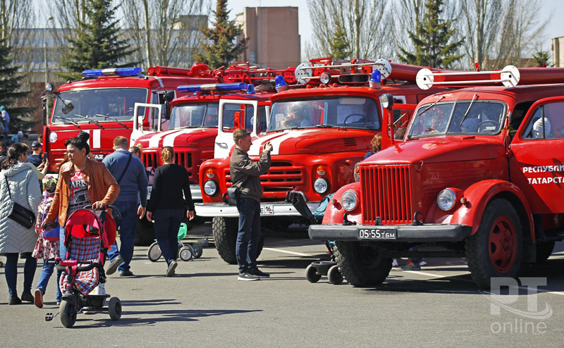 В честь юбилея пожарной охраны