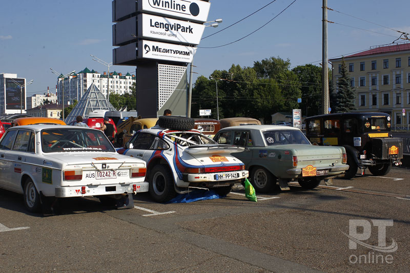 Участники ралли «Пекин – Париж» в Казани