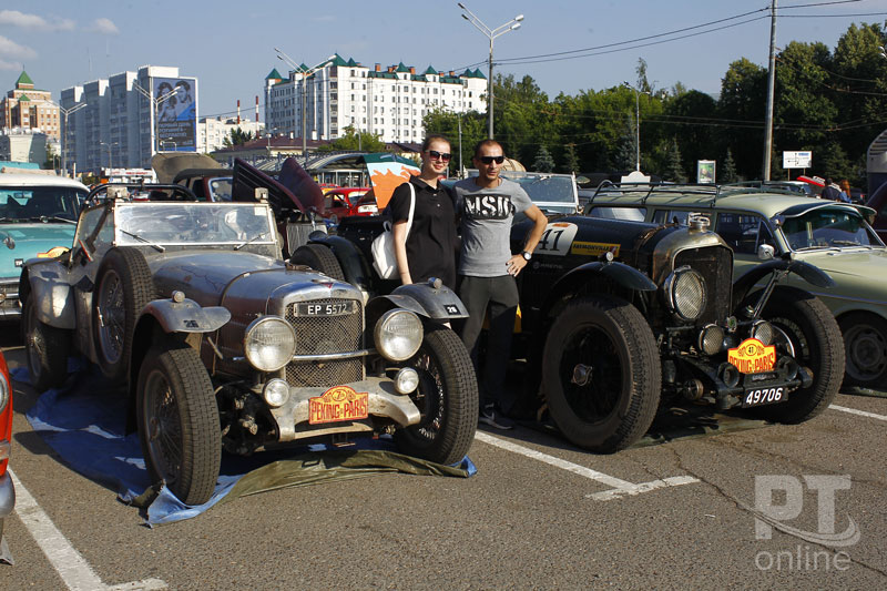 Участники ралли «Пекин – Париж» в Казани