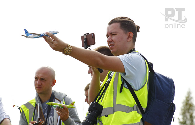 Осенний споттинг в аэропорту «Казань»