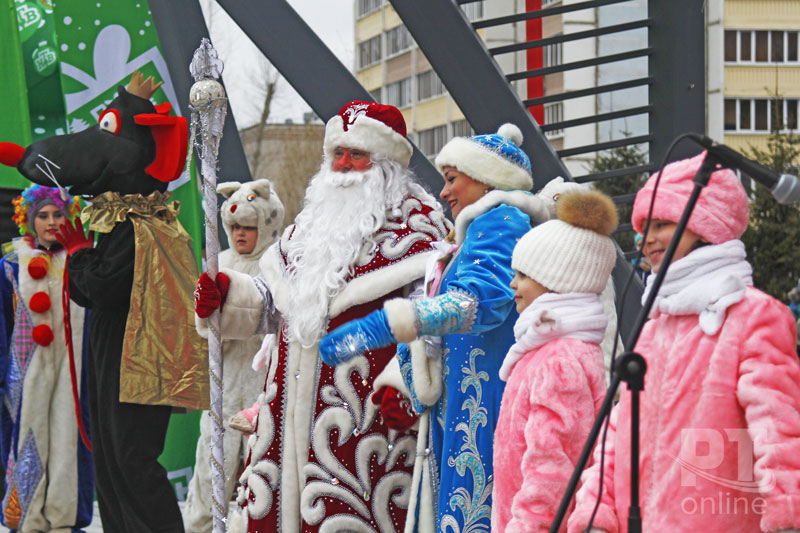 Дед Мороз из Великого Устюга в Казани
