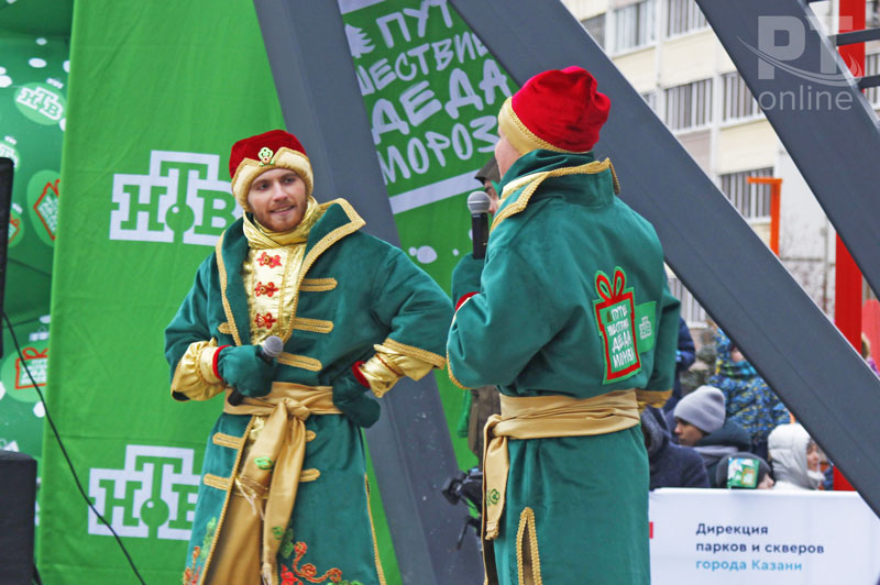 Дед Мороз из Великого Устюга в Казани