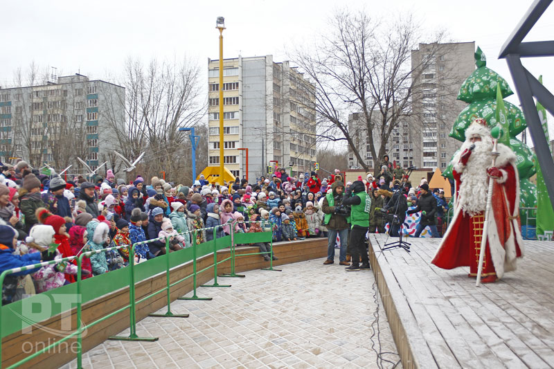 Дед Мороз из Великого Устюга в Казани