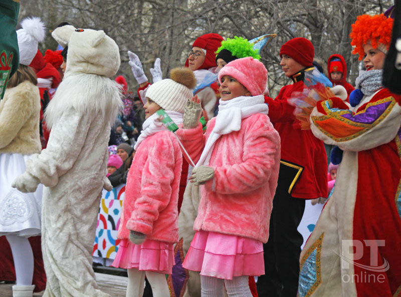 Дед Мороз из Великого Устюга в Казани