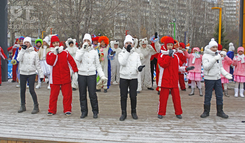 Дед Мороз из Великого Устюга в Казани