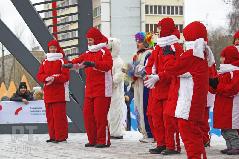 Дед Мороз из Великого Устюга в Казани