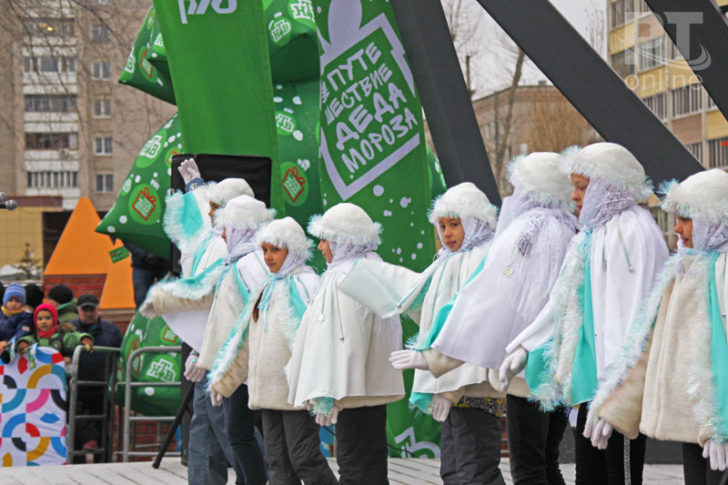 Дед Мороз из Великого Устюга в Казани