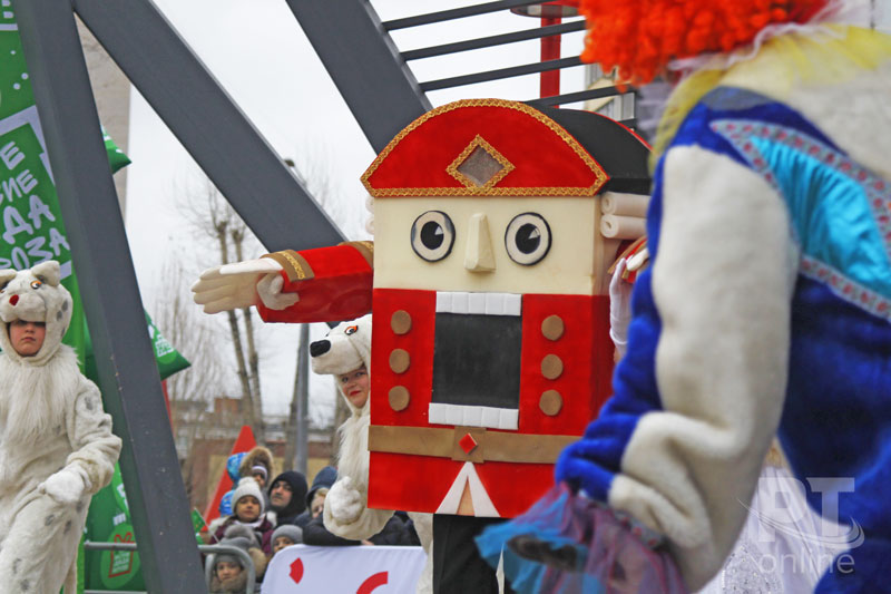 Дед Мороз из Великого Устюга в Казани