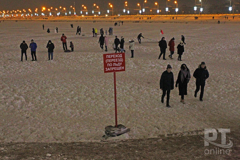 Новогодняя ночь у главной елки Казани