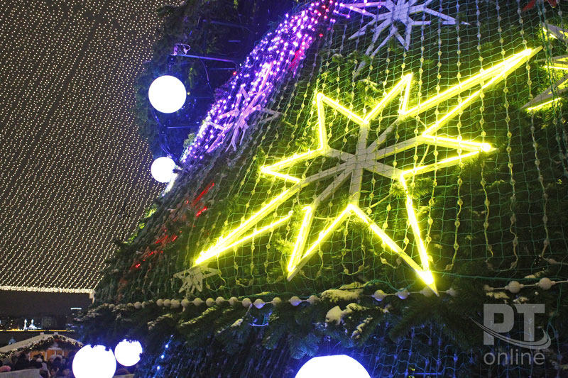 Новогодняя ночь у главной елки Казани