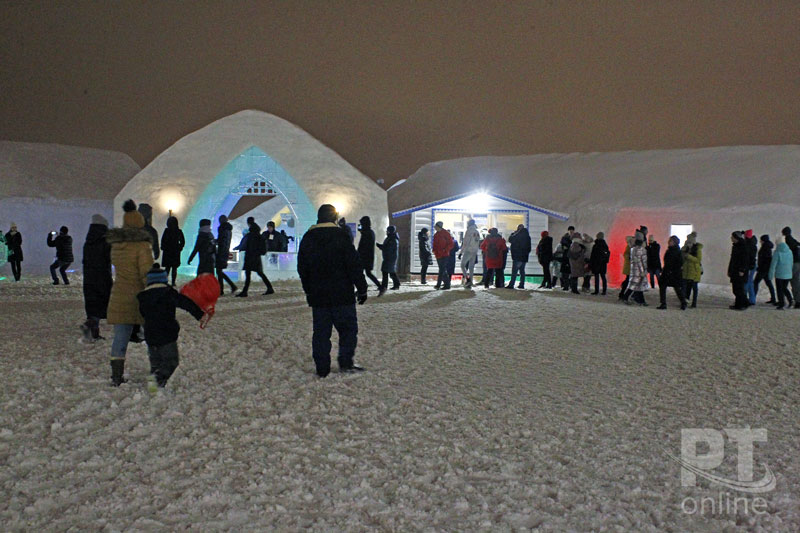 Новогодняя ночь у главной елки Казани