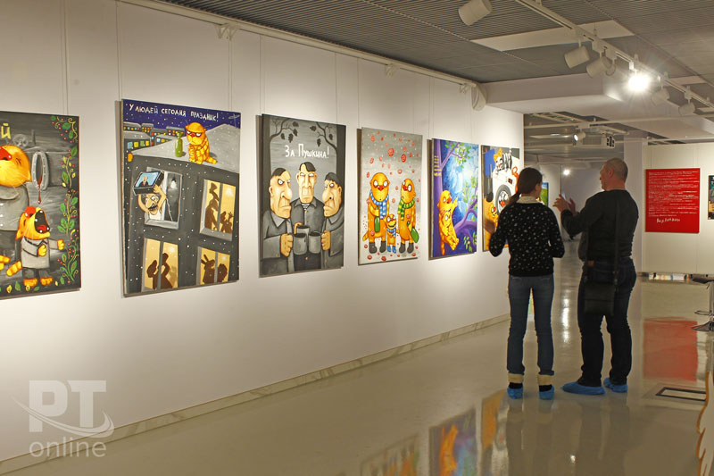 Выставка Васи Ложкина