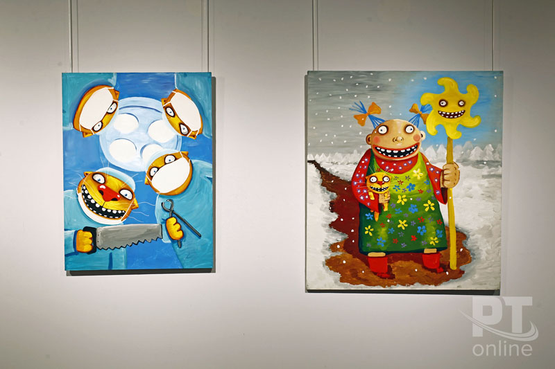 Выставка Васи Ложкина