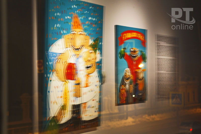 Выставка Васи Ложкина