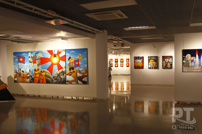 Выставка Васи Ложкина