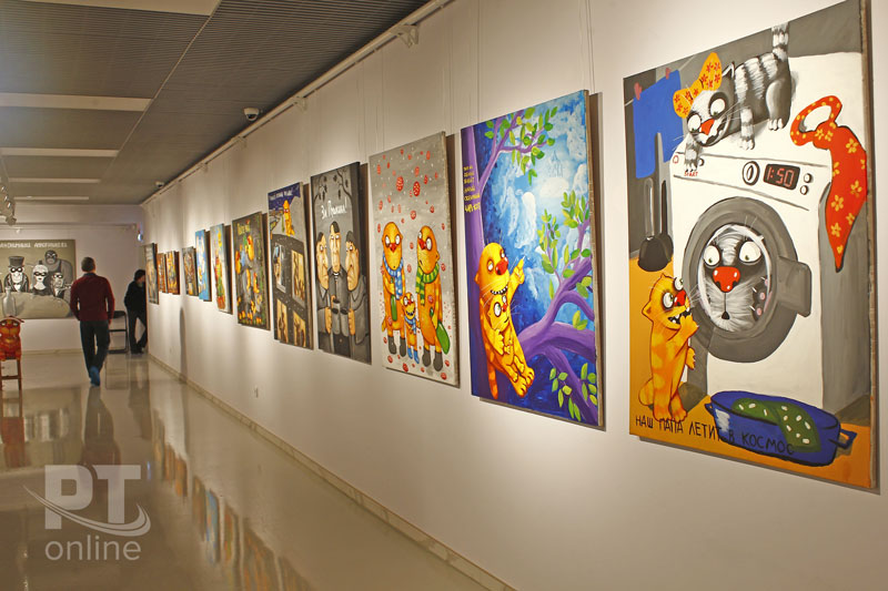 Выставка Васи Ложкина