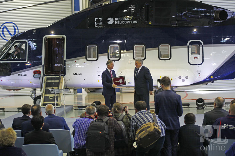 Ми-38: «В добрый путь!»