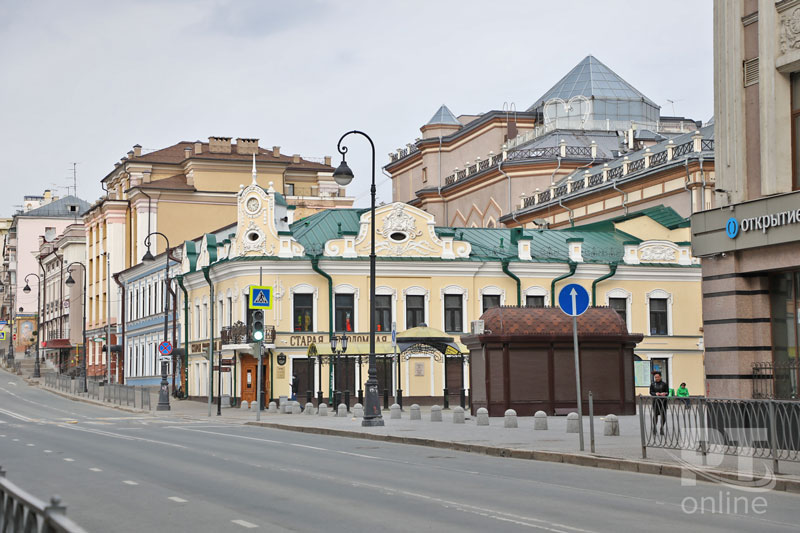 Казань. Центр. 10 апреля