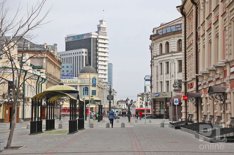 Казань. Центр. 10 апреля
