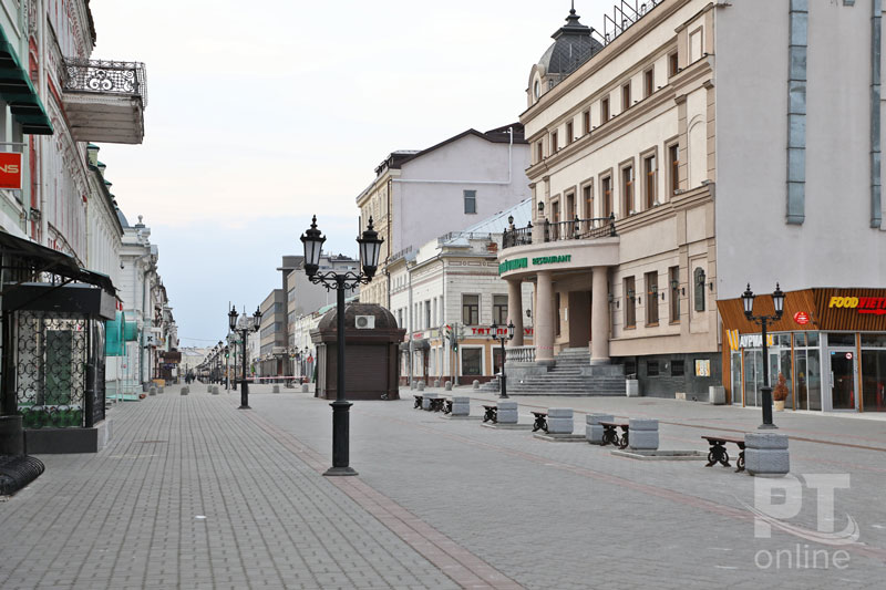 Казань. Центр. 10 апреля