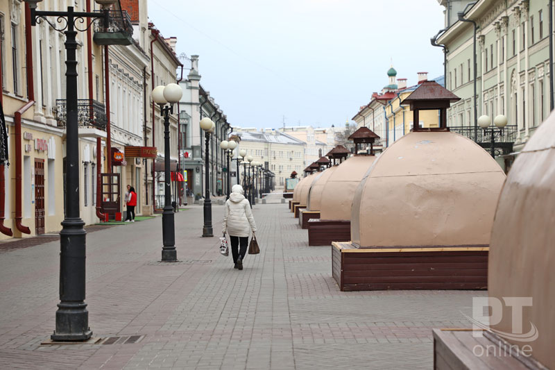 Казань. Центр. 10 апреля