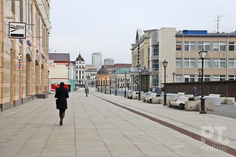 Казань. Центр. 10 апреля