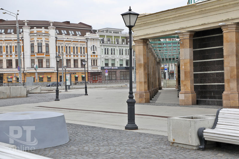 Казань. Центр. 10 апреля