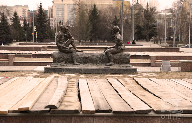 Казань. Центр. 10 апреля