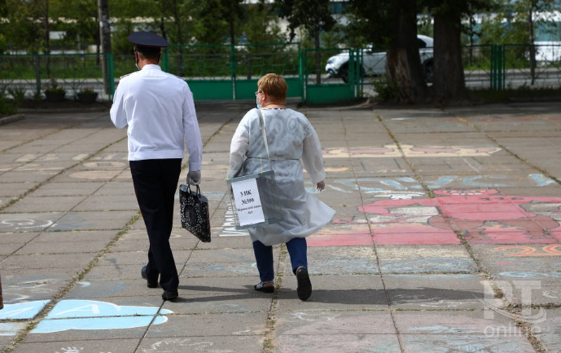 Голосование по поправкам в Конституцию