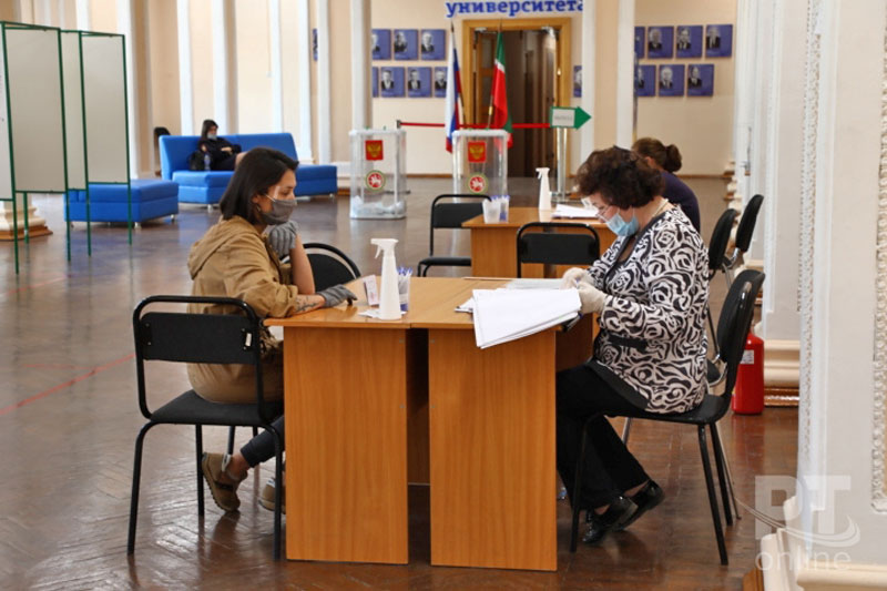 Голосование по поправкам в Конституцию