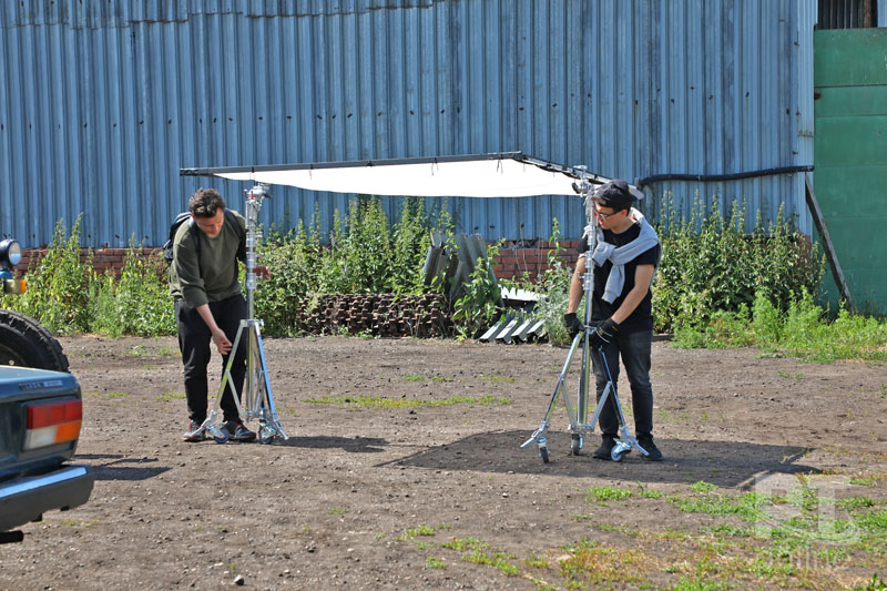 Съёмки фильма «Бойцовая рыбка из села Речное»