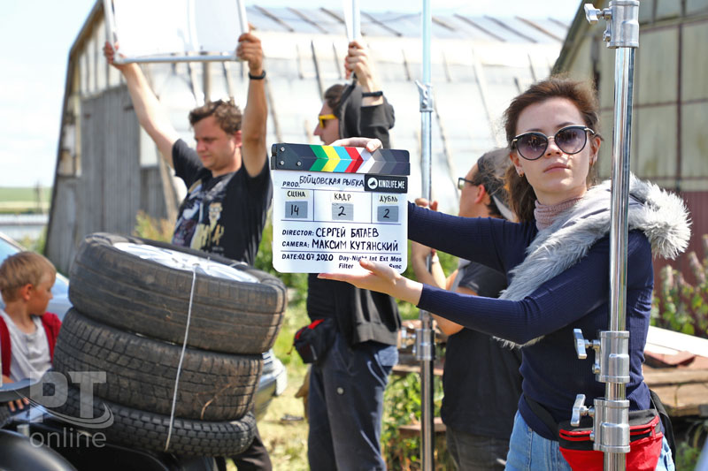 Съёмки фильма «Бойцовая рыбка из села Речное»