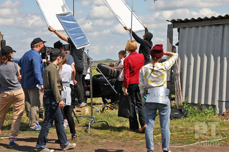 Съёмки фильма «Бойцовая рыбка из села Речное»