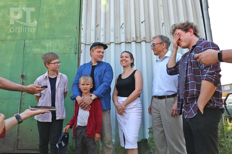 Съёмки фильма «Бойцовая рыбка из села Речное»