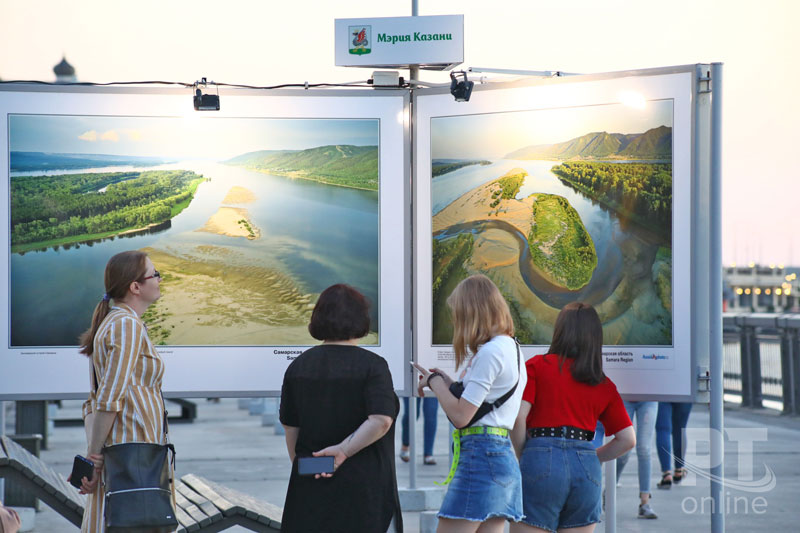 «Волга с высоты птичьего полёта»