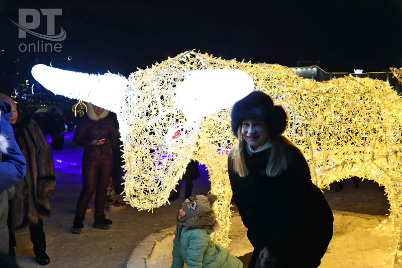 Новогодний салют в Набережных Челнах