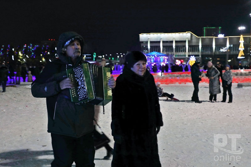 Новогодний салют в Набережных Челнах