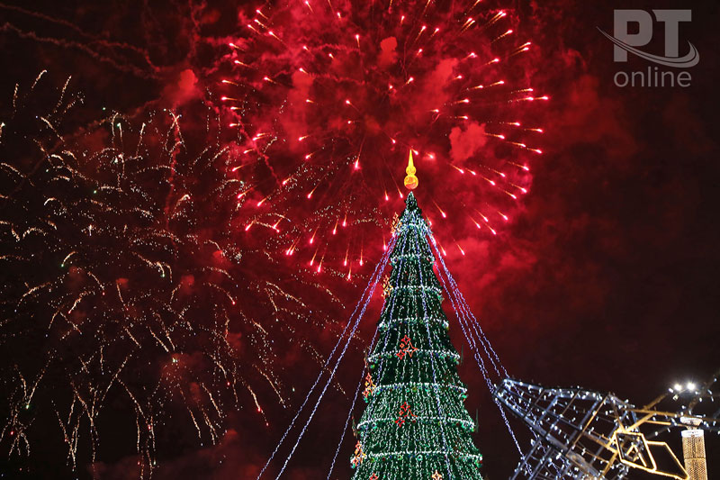 Новогодний салют в Набережных Челнах