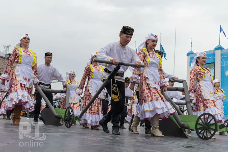 XIII Всероссийский сельский Сабантуй прошёл в селе Три Протока Астраханской области