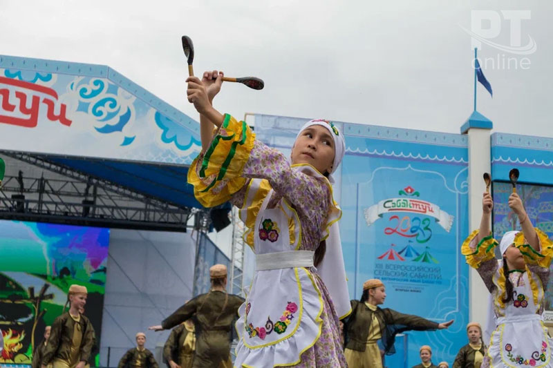 XIII Всероссийский сельский Сабантуй прошёл в селе Три Протока Астраханской области