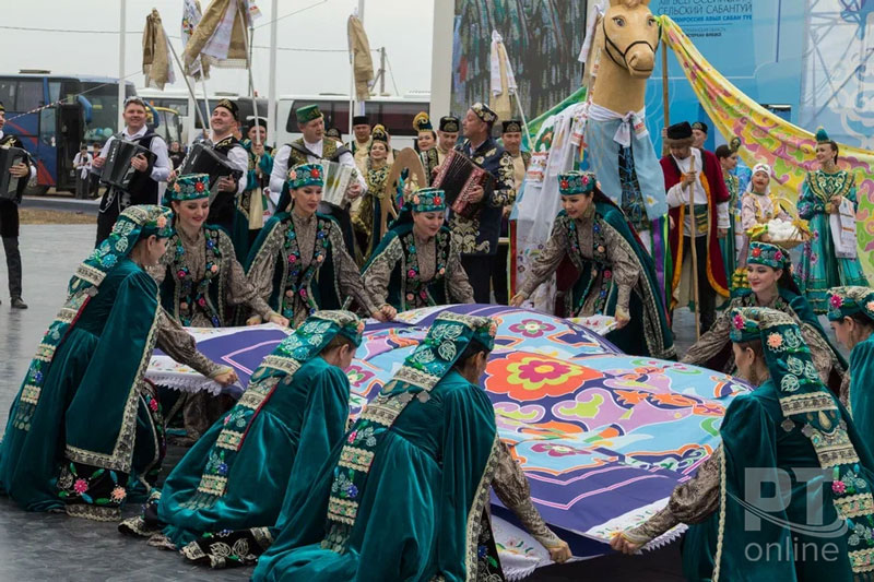 XIII Всероссийский сельский Сабантуй прошёл в селе Три Протока Астраханской области