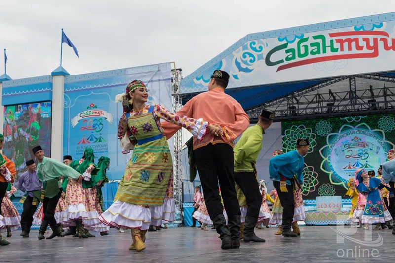XIII Всероссийский сельский Сабантуй прошёл в селе Три Протока Астраханской области