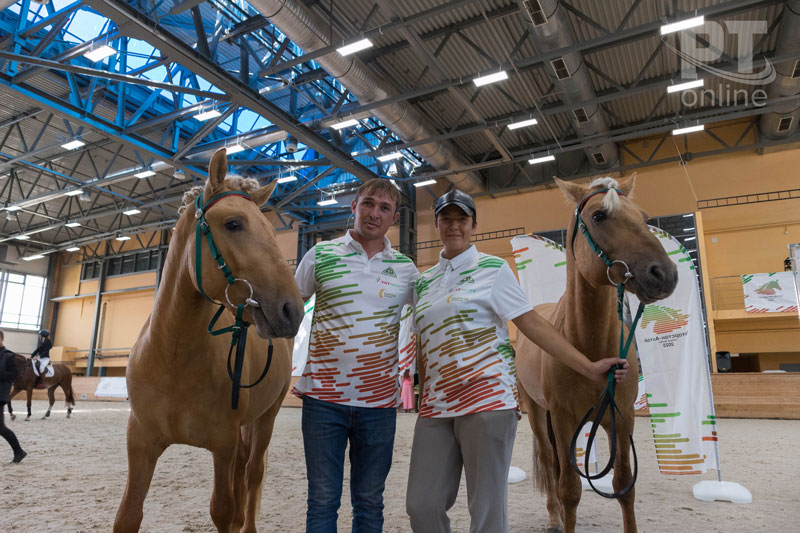 Златогривые подарки алтайским коневодам